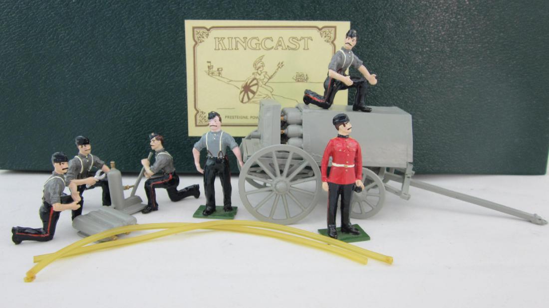 Kingcast Set #P2-1 Gas Wagon & Work Party. (1 of 1)