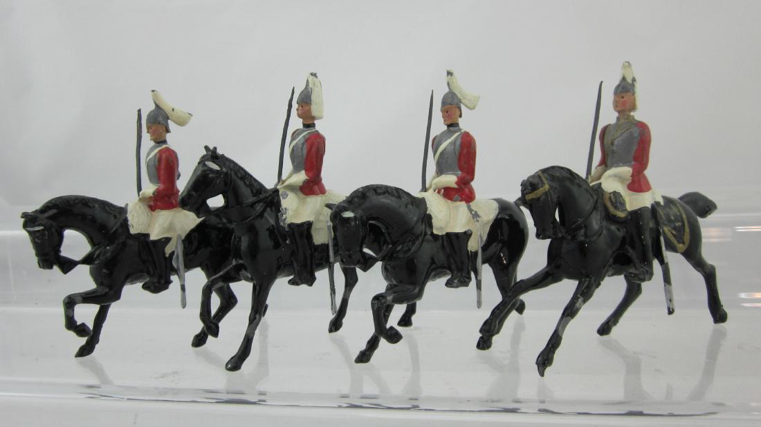 Britains Set #1 Lifeguards, Officer At Canter. (1 of 1)