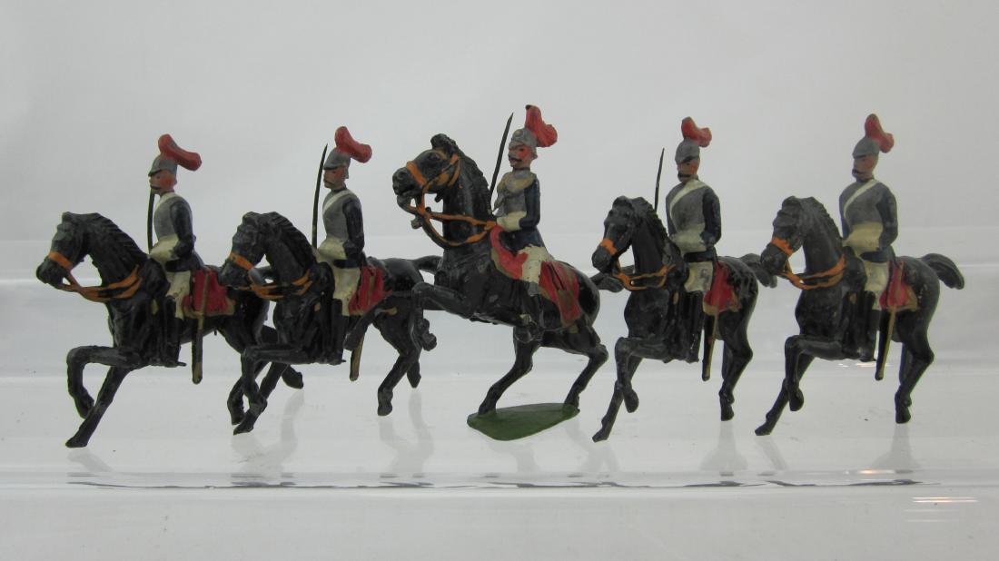 Britains Set #2 Horseguards On Germanic Horses. (1 of 1)