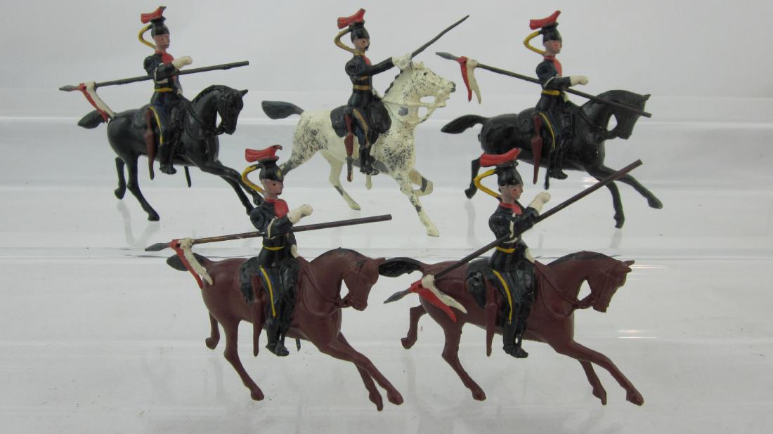 Britains Set #128 12th Royal Lancers. (1 of 1)