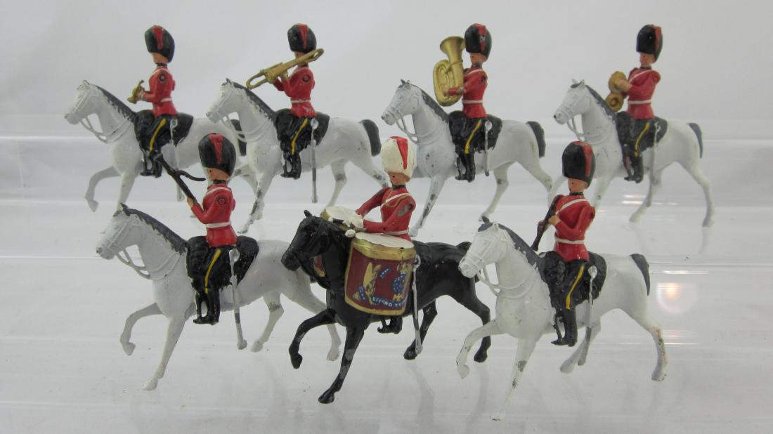 Britains Set #1720 Royal Scots Greys Band. (1 of 1)