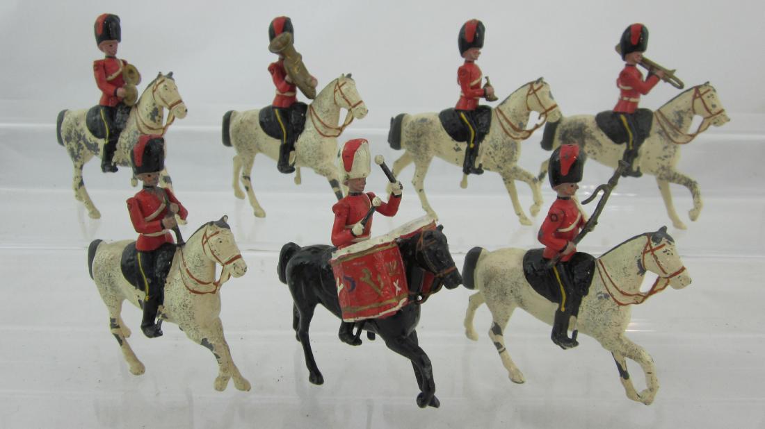 Britains Set #1720 Royal Scots Greys Band. (1 of 1)