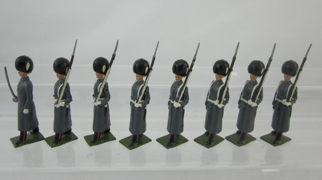 Britains Set #312 Grenadier Guards In Overcoats. (1 of 1)