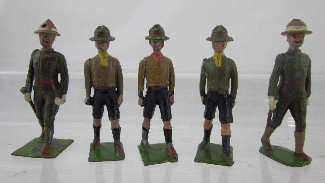 Britains From Set #181 Boy Scout Assortment. (1 of 1)