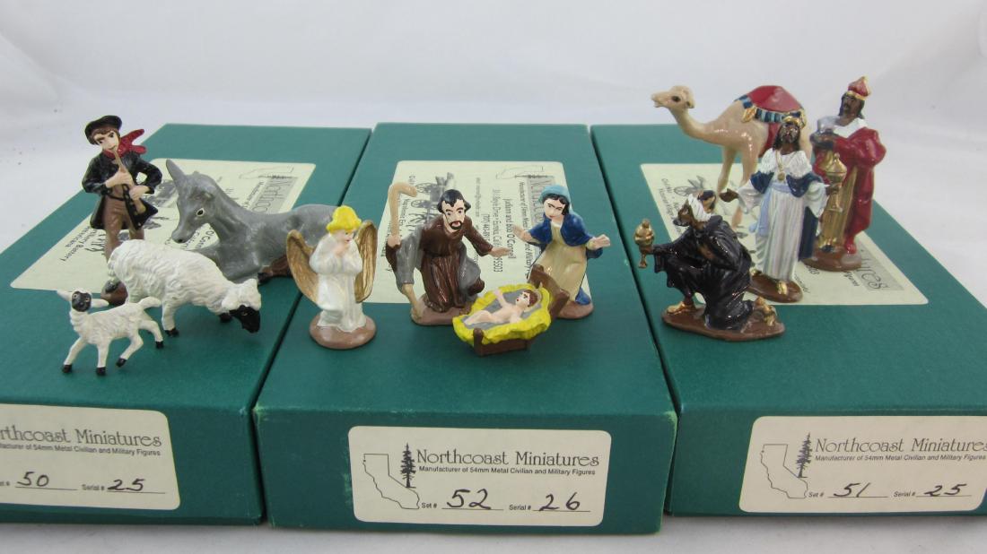 North Coast Miniatures Three Nativity Sets. (1 of 1)