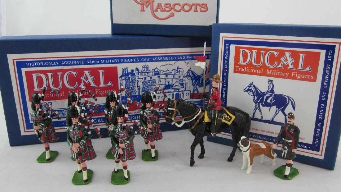 Ducal Canadian Troops Assortment. (1 of 1)