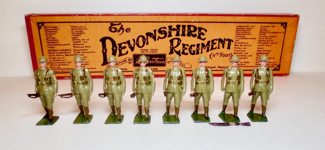 Britains #110 The Devonshire Regiment 11th Foot (1 of 1)