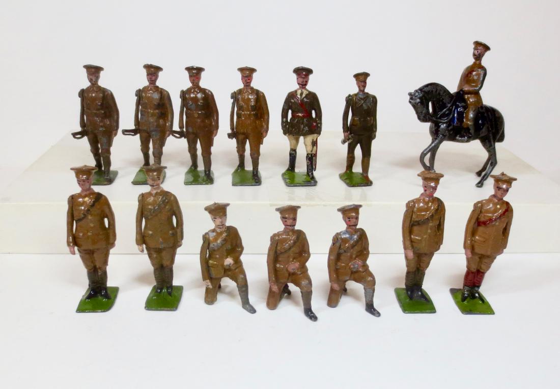 Britains Pre war Khaki Assortment (1 of 1)