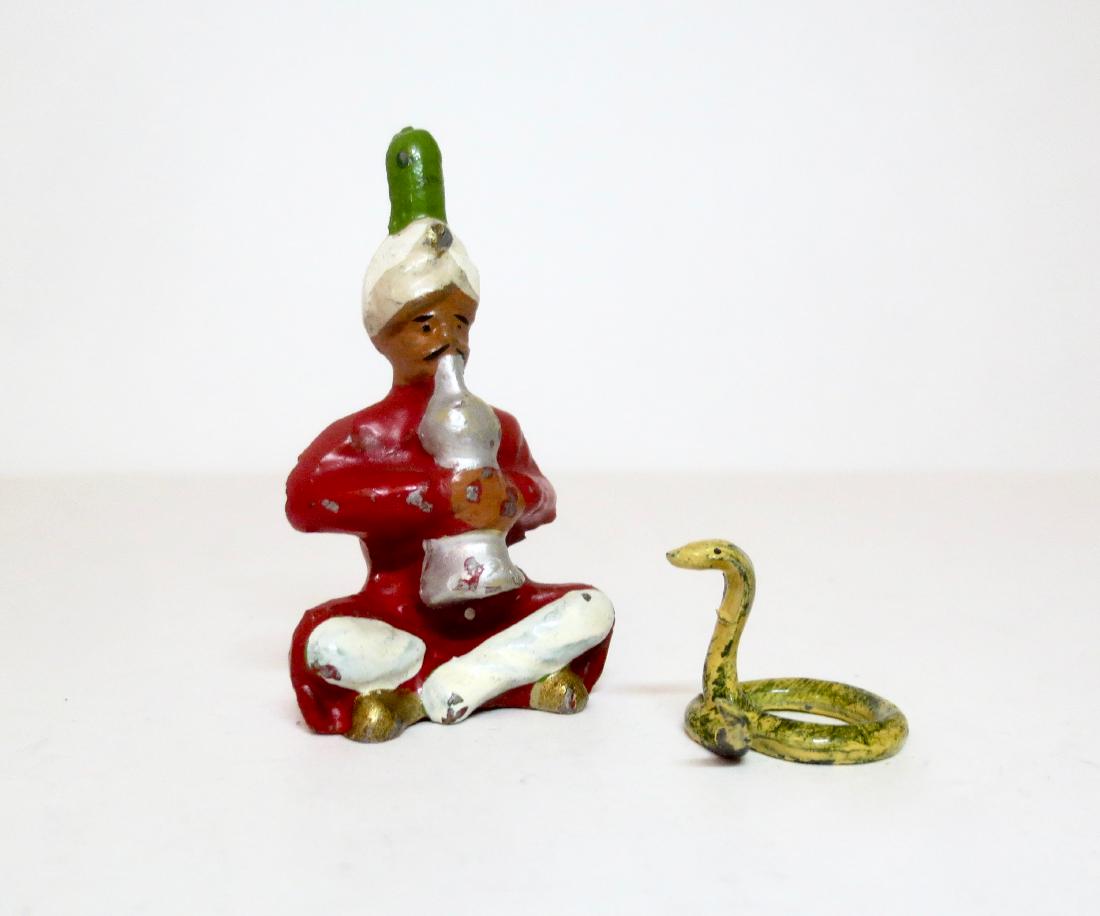 Wendal VERY RARE Snake Charmer and Snake: 2 pieces. Rare Wendal Snake Charmer with Snake. Excellent condition. Unboxed.