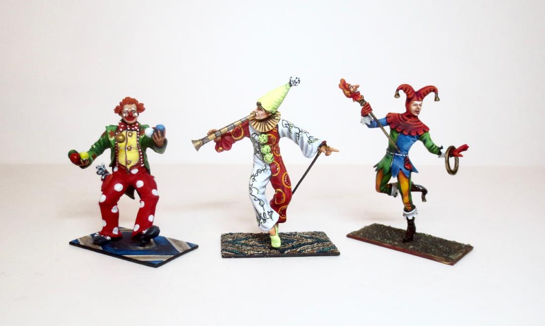 Russian Maker Trio of Clowns (1 of 1)