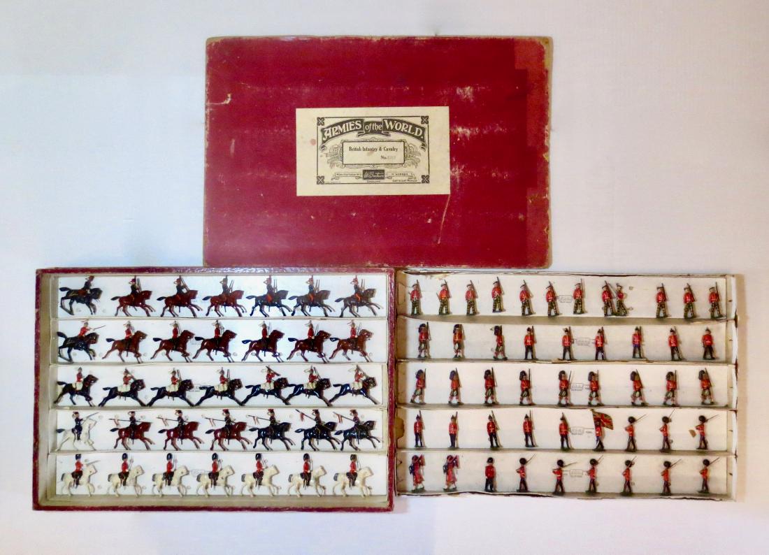 Britains #1267 RARE British Infantry & Cavalry (1 of 1)