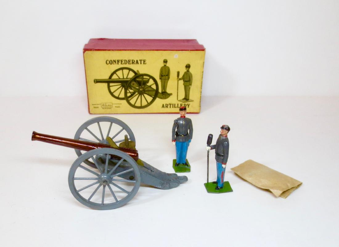 Britains #2058 Confederate Artillery (1 of 1)