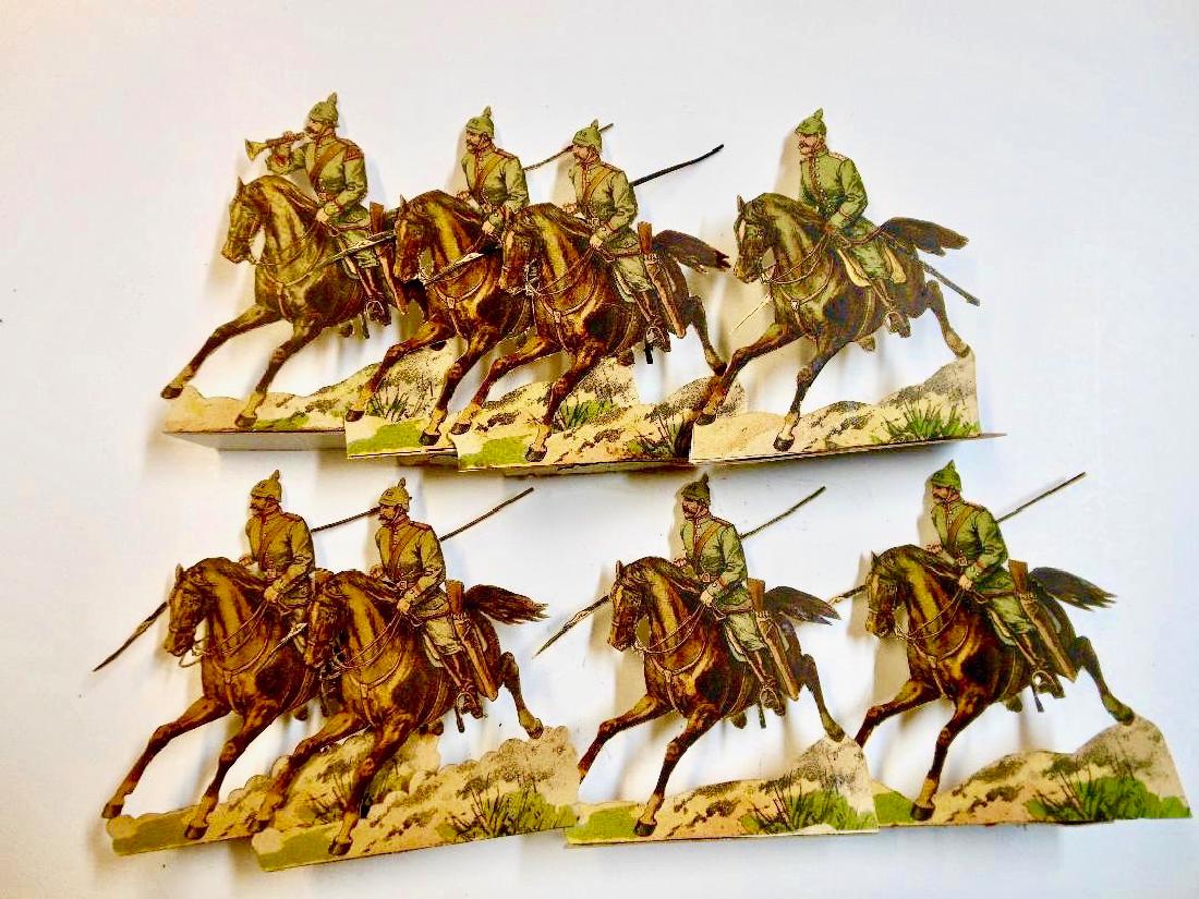 Paper Cardboard Soldiers German Cavalry Charging (1 of 1)