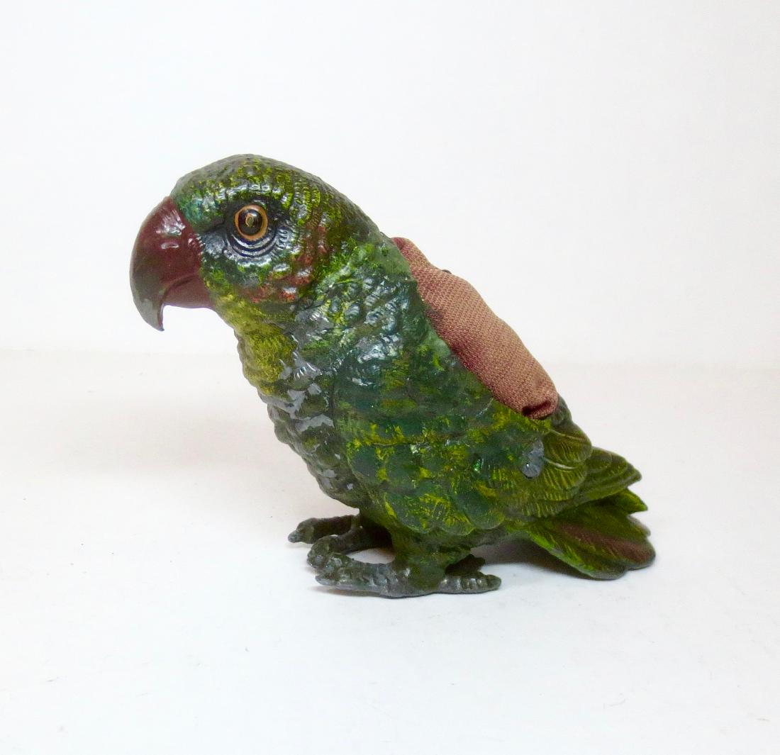 Heyde VERY RARE 85mm Parrot Pin Cushion: 1 piece. Exquisitely detailed Heyde Parrot Pin Cushion. 85mm tall. Excellent condition. Unboxed.