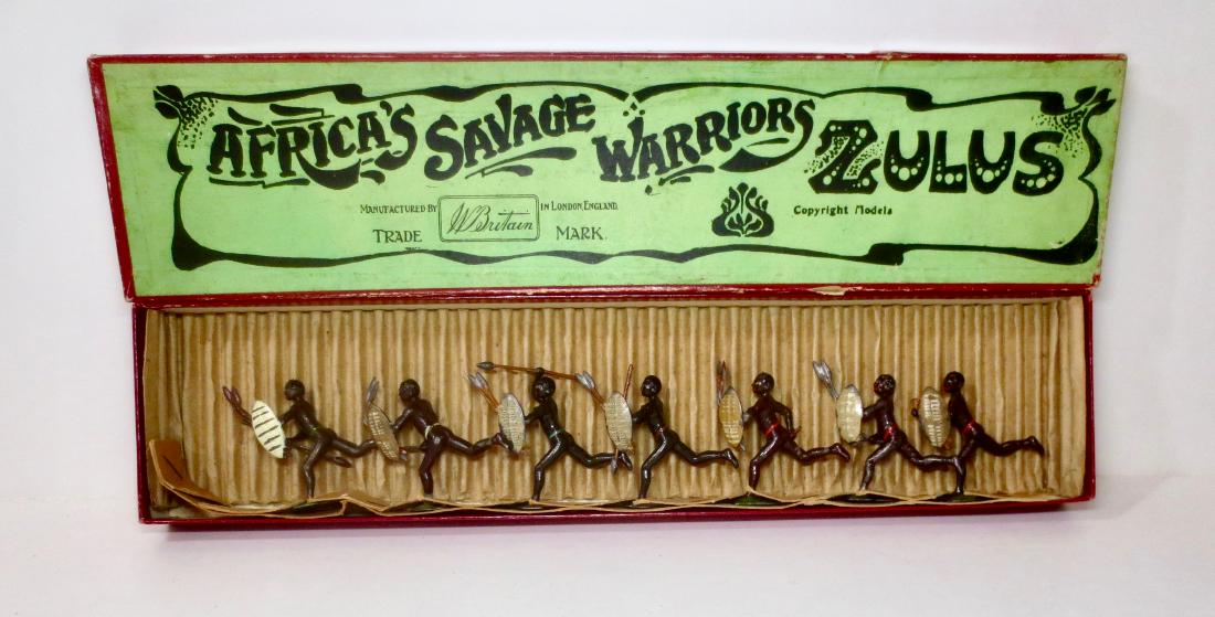 Britains #147 Pre war Africa's Warrior Zulus (1 of 1)