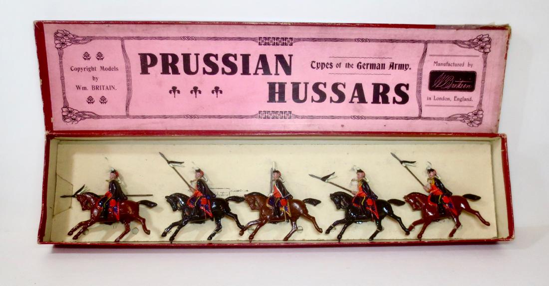 Britains #153 Pre war Prussian Hussars (1 of 1)