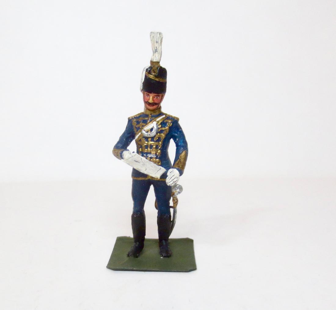 Stadden Hussar Officer with Map (1 of 1)