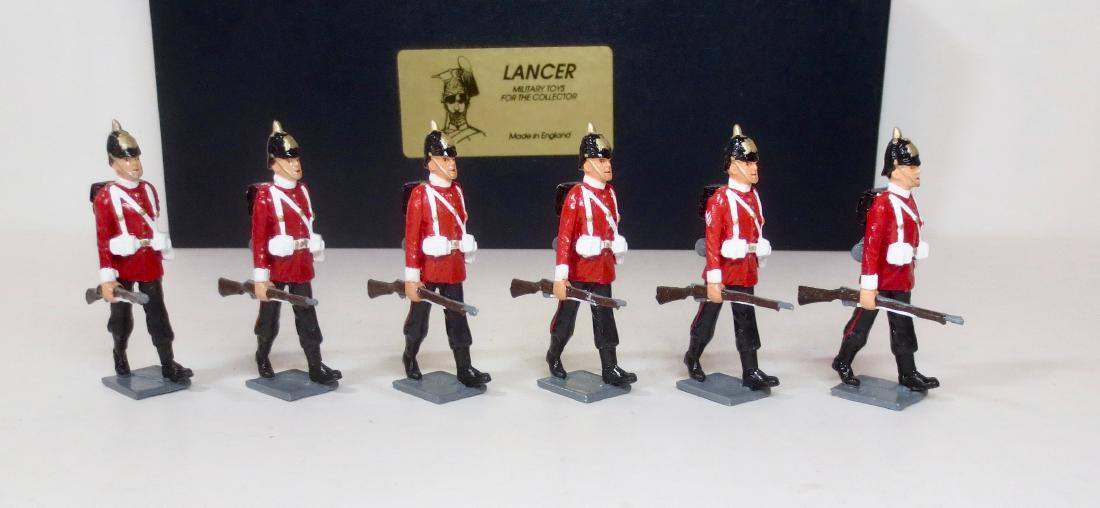 Lancer Line Infantry of 1900: 6 pieces. Excellent condition. Box excellent.