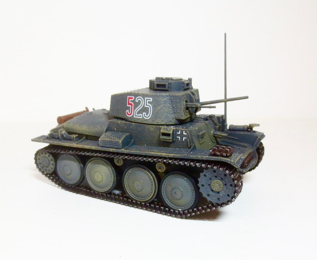 21st Century Toys Plastic Panzer 38T Light Tank: 1 piece. Excellent condition. Unboxed.