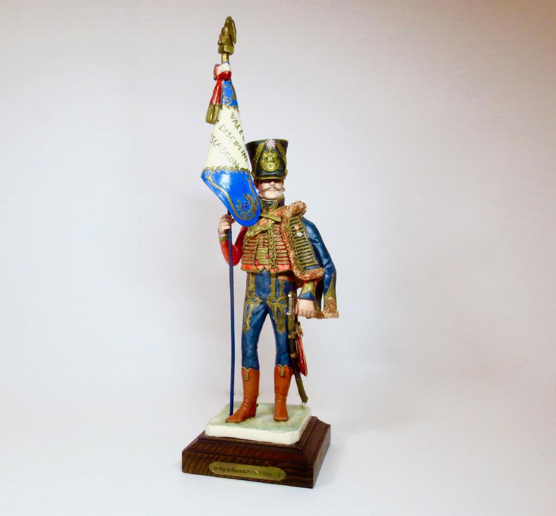 RARE 11" Statue Regiment de Hussards 1812 (1 of 1)