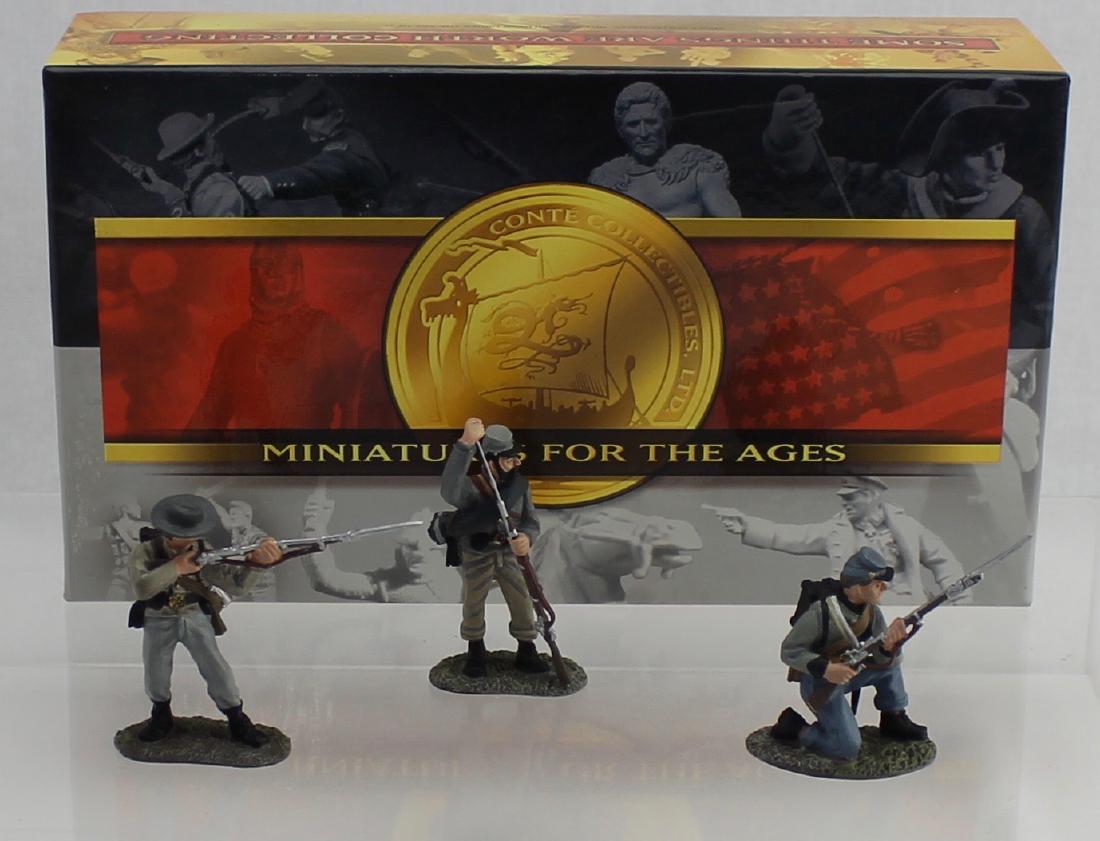 Conte #ACW57099 Confederate Infantry Firing (1 of 1)