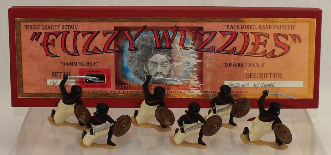 Nickolson Miniatures #FW3 Fuzzy Wuzzies (1 of 1)