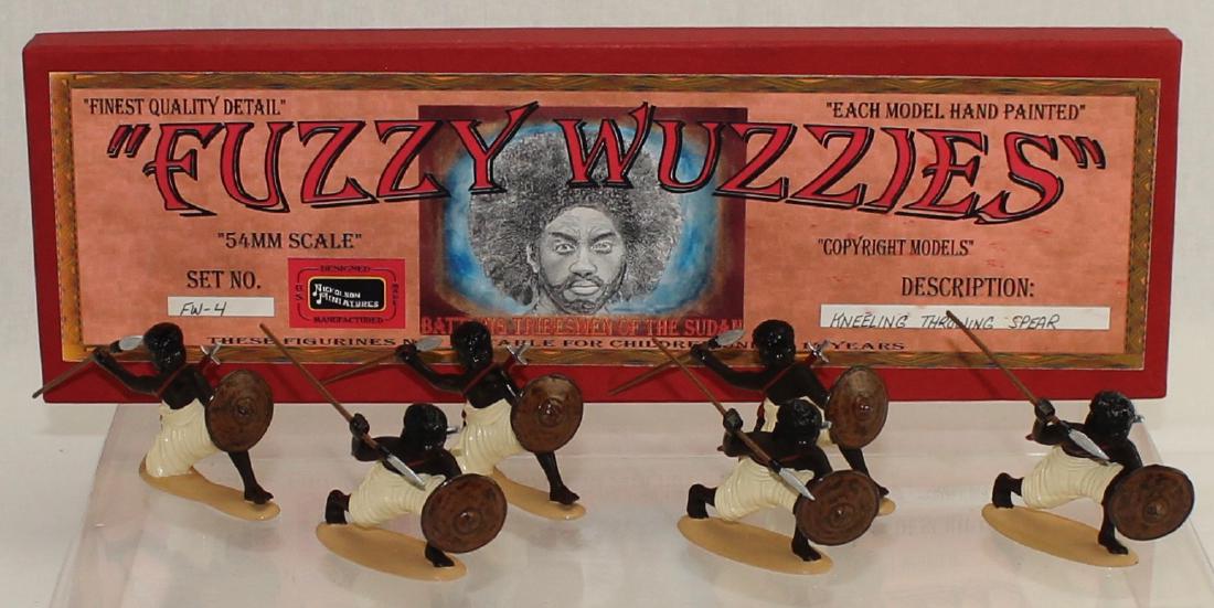 Nickolson Miniatures #FW4 Fuzzy Wuzzies (1 of 1)