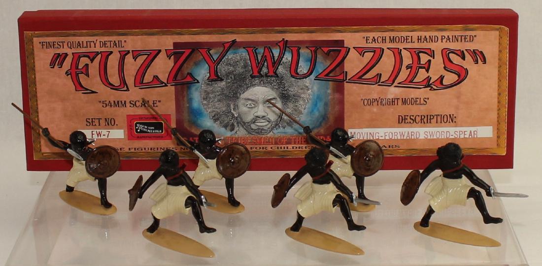 Nickolson Miniatures #FW7 Fuzzy Wuzzies (1 of 1)