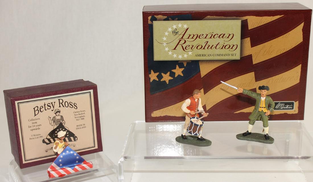 Britains Lot American Command and Betsy Ross (1 of 1)