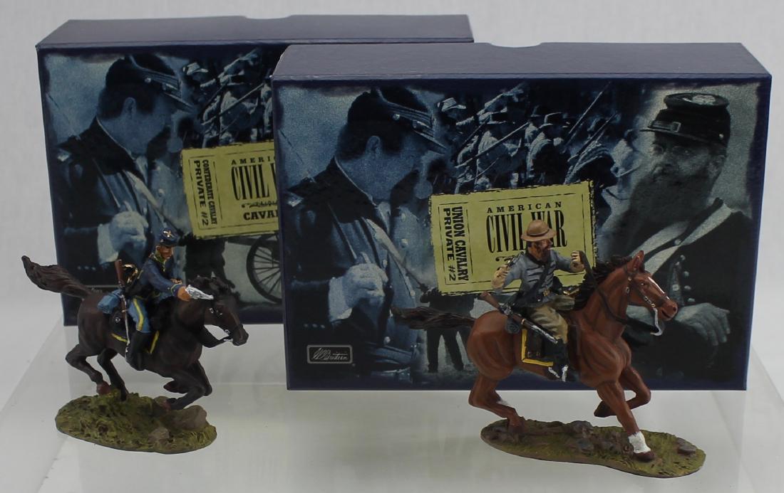Britains Lot Union and Confederate Cavalry (1 of 1)