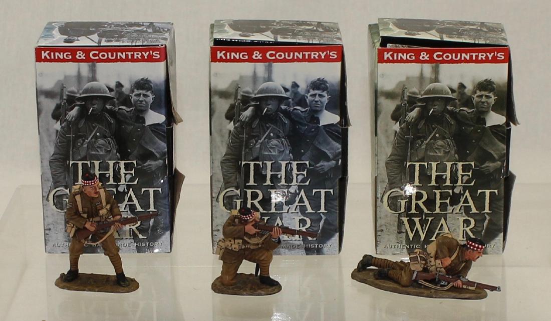 King & Country Lot WWI Scottish Riflemen (1 of 1)