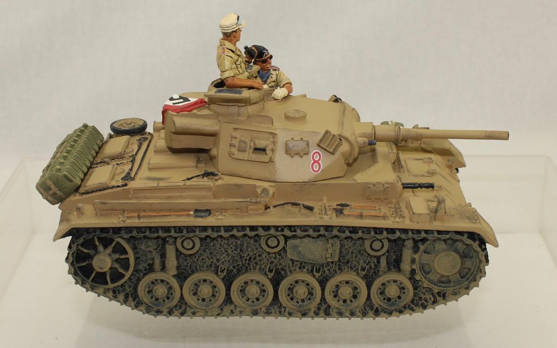 King & Country #AK019 Panzer III Desert Tank (1 of 3)