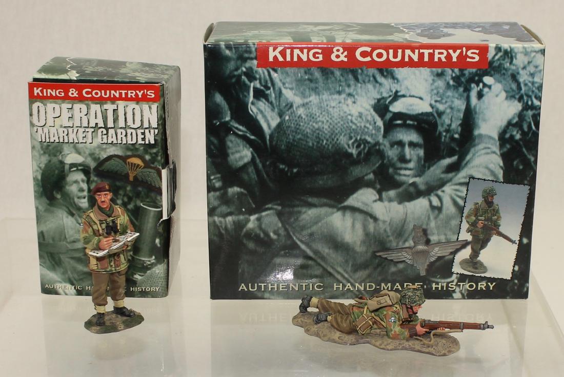 King & Country Lot British Officer and Rifleman (1 of 1)