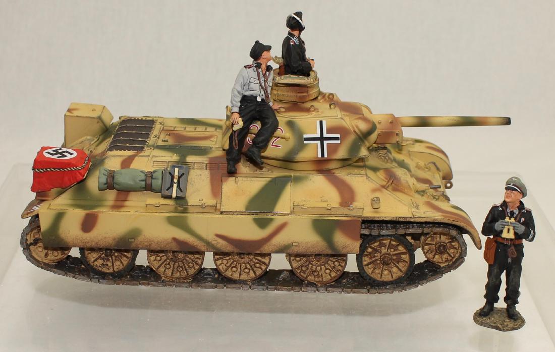 King & Country #WS098 Captured T-34 Tank (1 of 4)