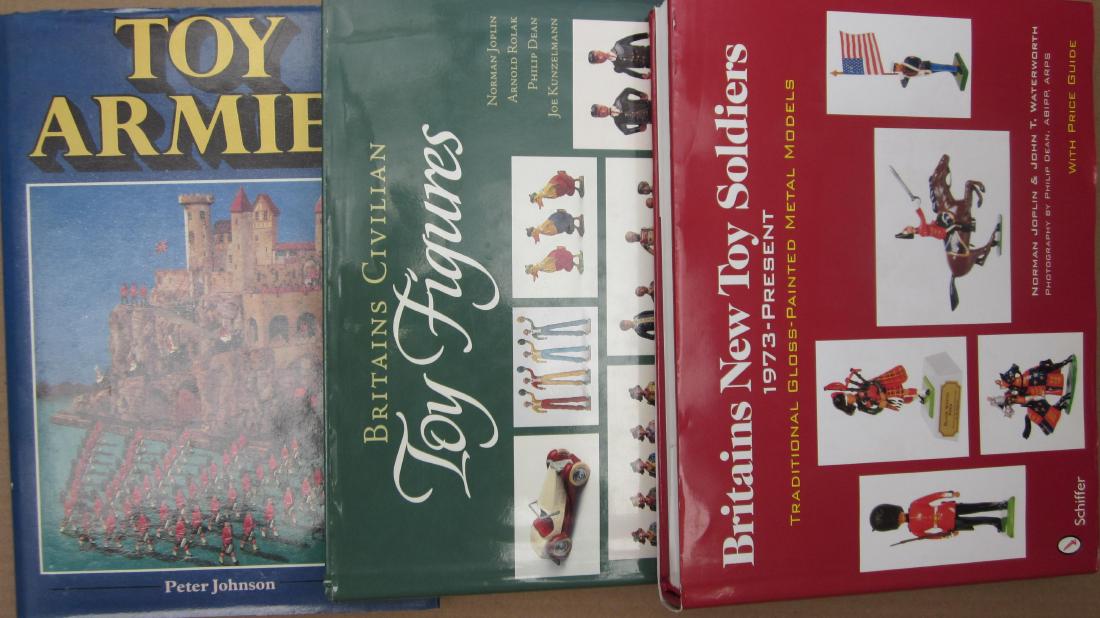 Three Assorted Toy Soldier Research Books. (1 of 1)