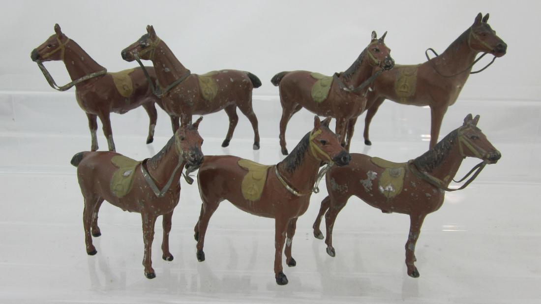 Unknown German Maker Riderless Horses. (1 of 1)