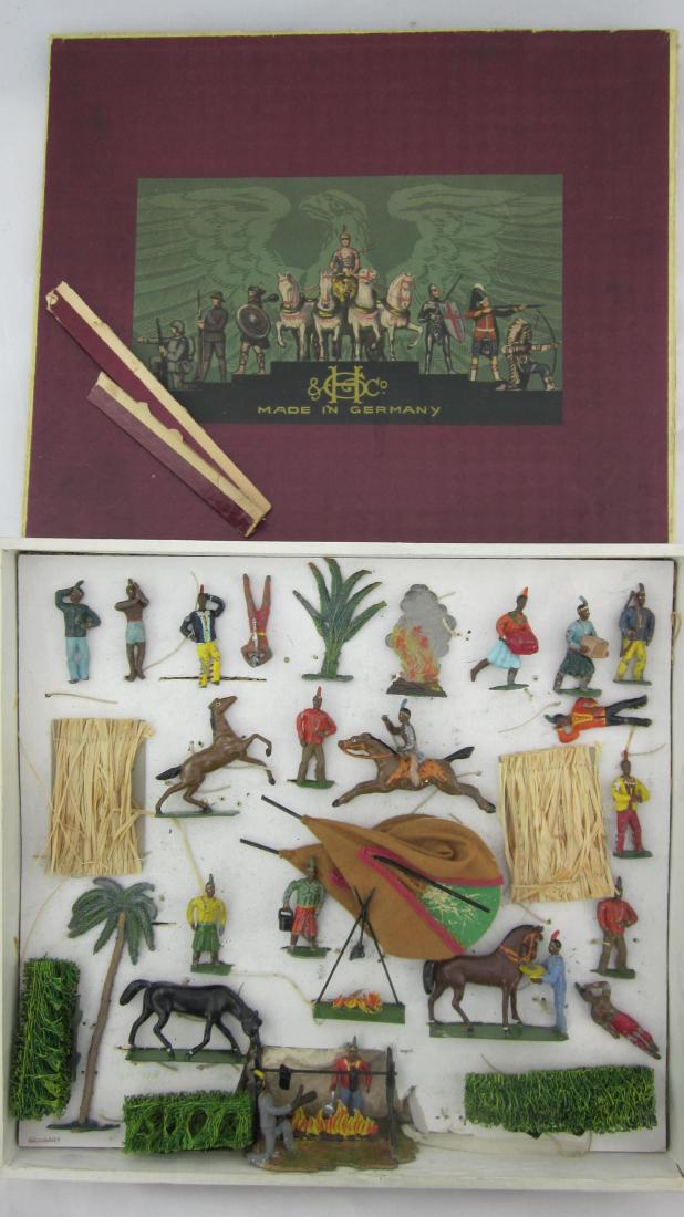 Heyde 48mm Size 2 Boxed Indian Encampment. (1 of 2)