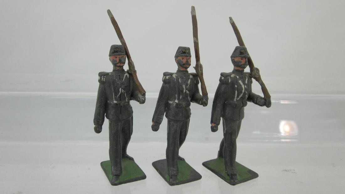 Heyde 60mm size O U.S. 7th New York Militia.: 60mm N.Y. Militia. 3 pieces. Condition good.