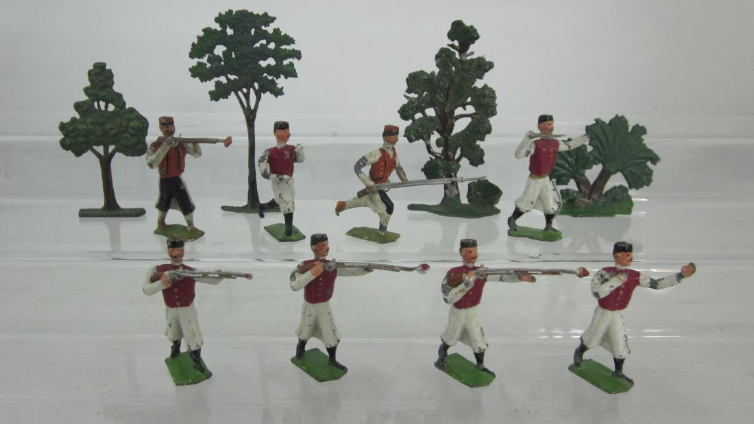 Heyde 48mm Size 2 Greek Infantry Assaulting. (1 of 1)