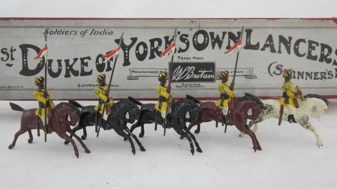 Britains Set #271 Duke of York's Own Lancers. (1 of 1)