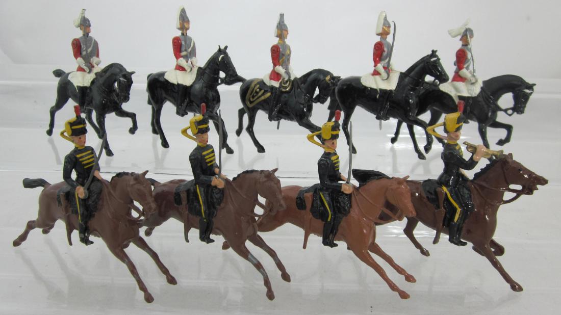 Britains Set #50/9305 Lifeguards & 4th Hussars. (1 of 1)