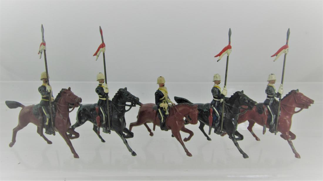Britains Set #81, 17th Lancers, Foreign Service. (1 of 1)