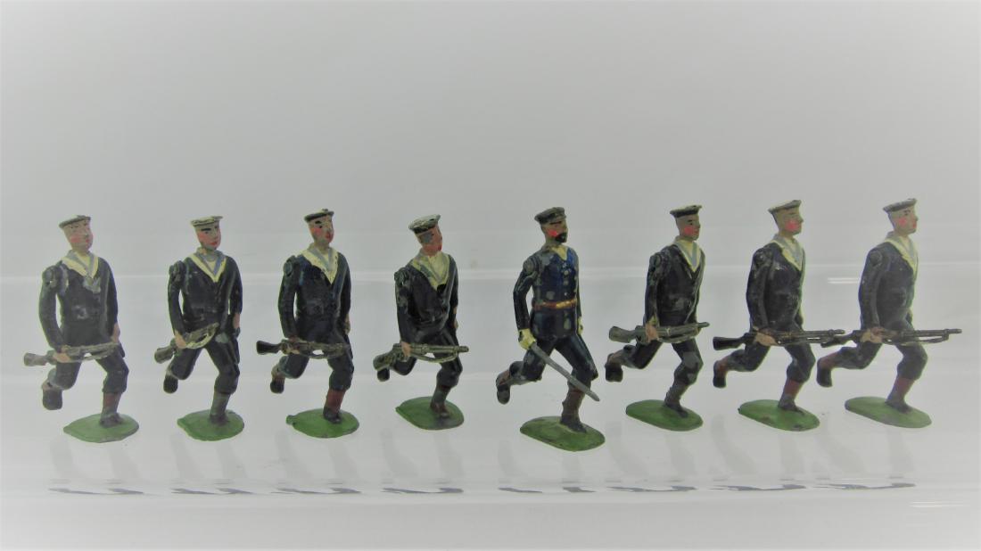 Britains Set #78 Royal Navy Bluejackets. (1 of 1)