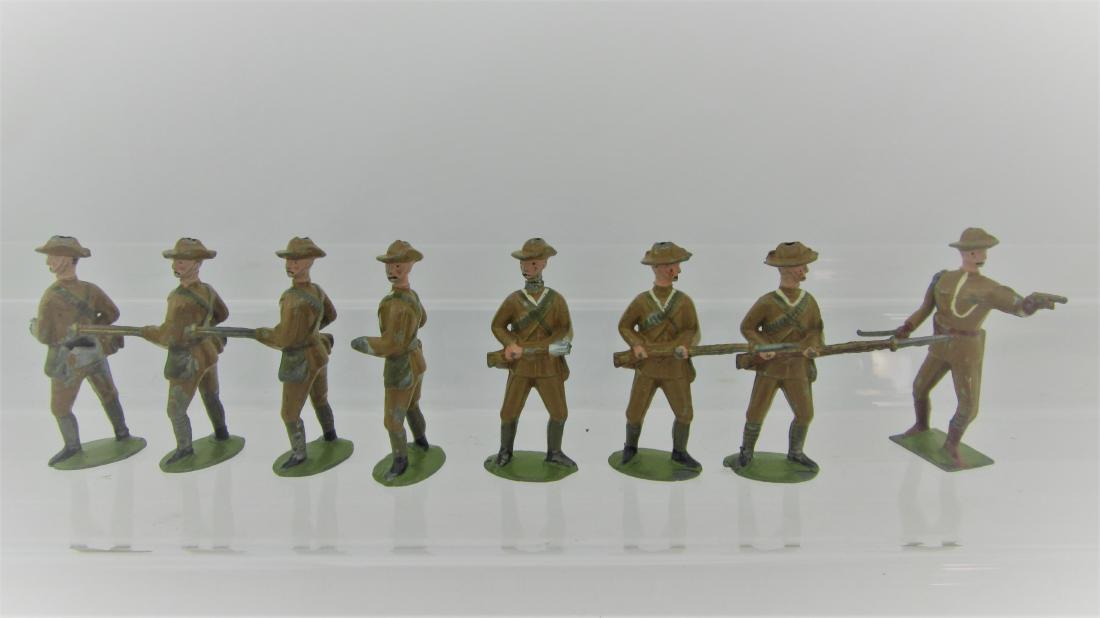 Lot Soldats Britains #104 City Imperial Volunteers, Avant-guerre, Rare
