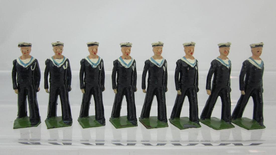 Britains Set#1510 British Sailors, Empty Handed. (1 of 1)
