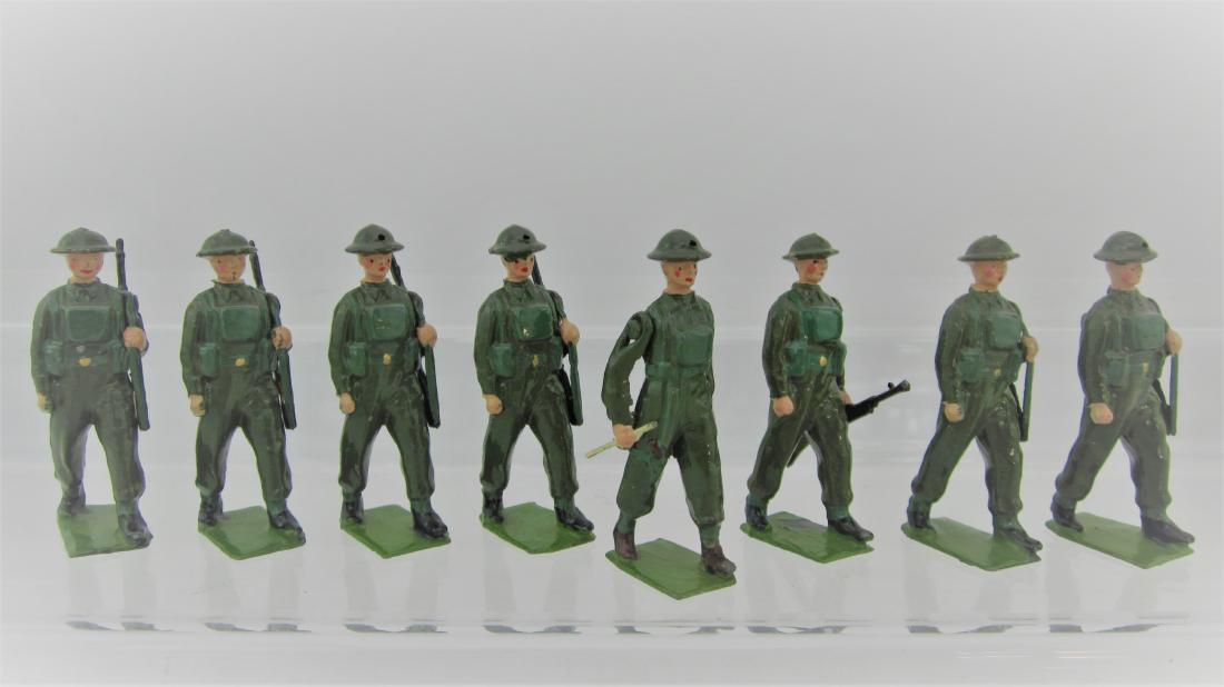 Britains Set #1858 British Battledress Infantry. (1 of 1)