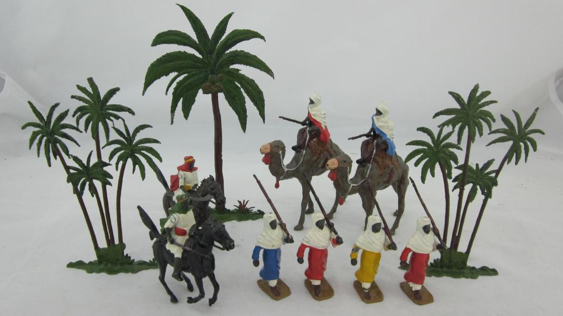 Britains Set #224 Arabs Display. (1 of 1)