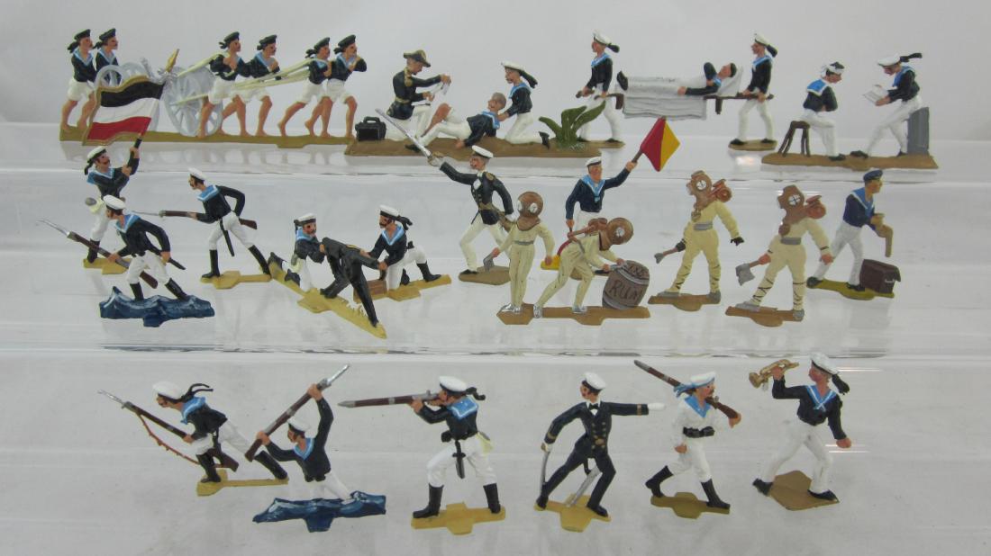 Potsdamer Zinnsoldaten 43mm Sailors & Divers. (1 of 1)