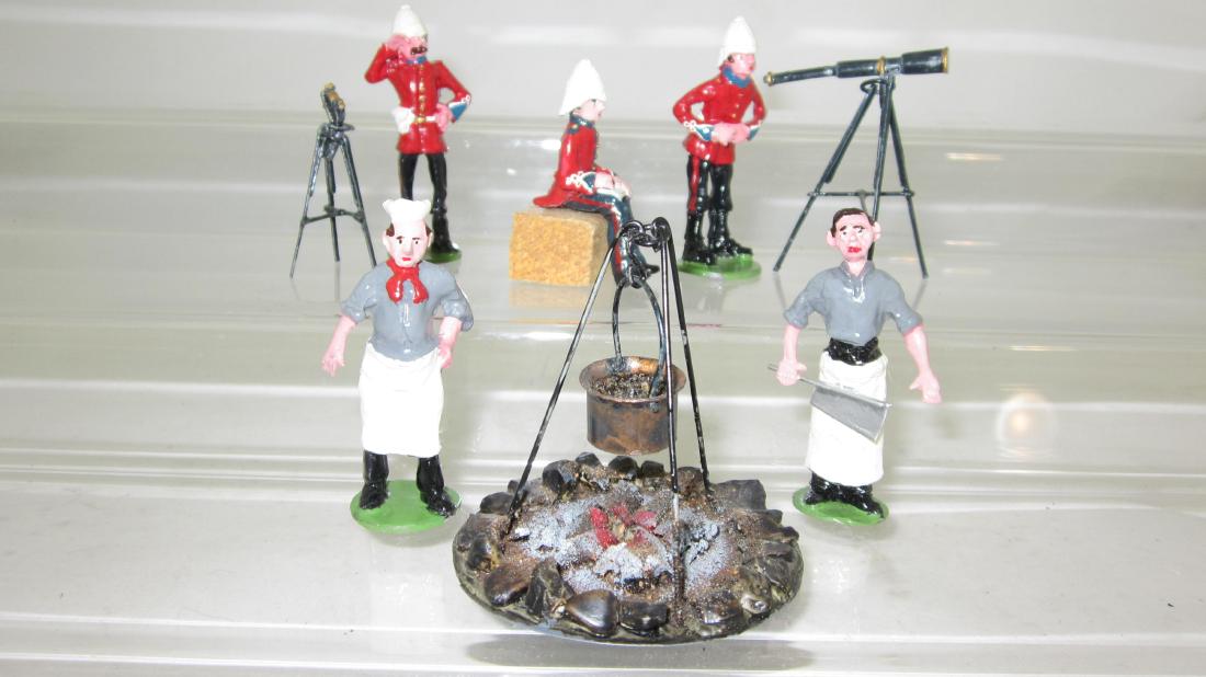 AW Miniatures Field Kitchen & Heliograph Set. (1 of 1)