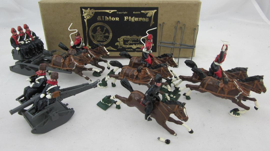 Boxed Albion Royal Canadian Artillery On Sleds. (1 of 1)